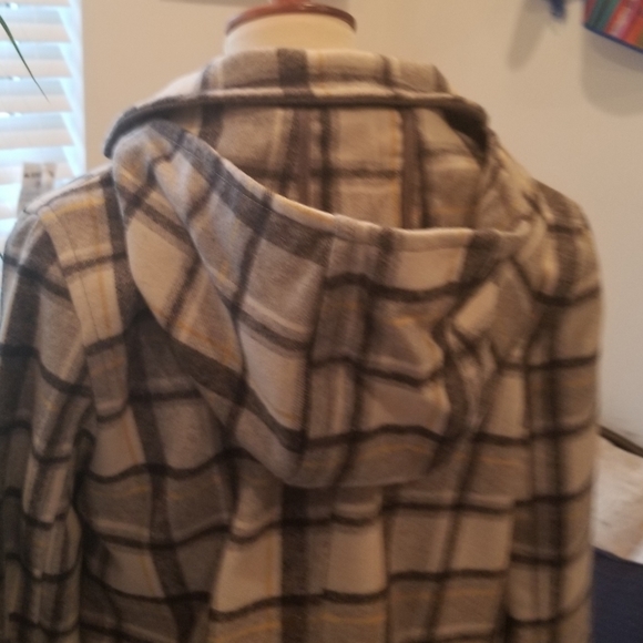 Old Navy Wool hooded blend Coat - Picture 6 of 11